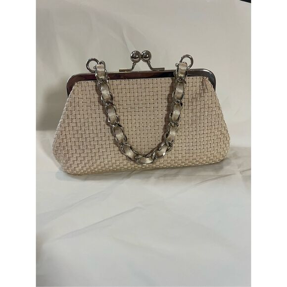The Sak Handbags - New without tags The Sak cream and silver clutch bag